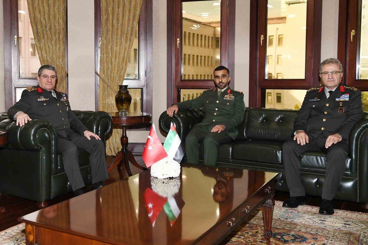 GENELKURMAY BAŞKANI ORGENERAL SELÇUK BAYRAKTAROĞLU, BİRLEŞİK ARAP EMİRLİKLERİ KARA KUVVETLERİ...