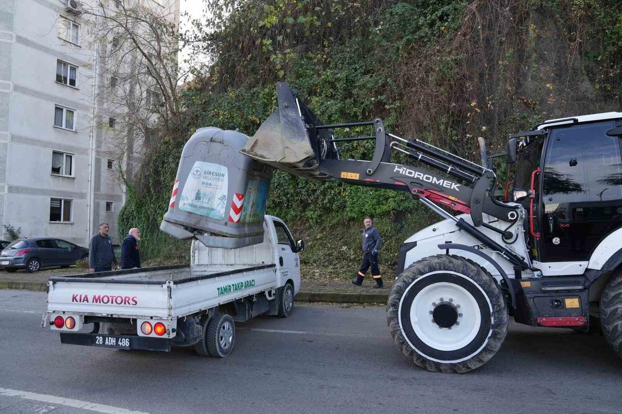 GİRESUN BELEDİYESİ, ÇÖP TOPLAMA SİSTEMİNDE YAPTIĞI DEĞİŞİKLİKLE BELEDİYE BÜTÇESİNE AYLIK 2,5...