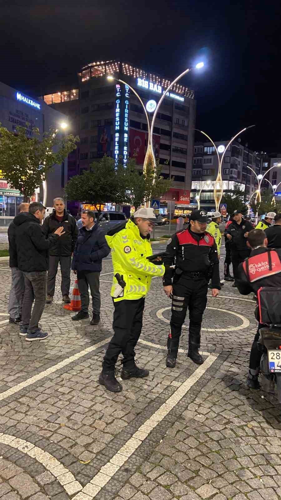GİRESUN EMNİYET MÜDÜRLÜĞÜ EKİPLERİ, İL GENELİNDE KAMU DÜZENİNİN SAĞLANMASI VE TOPLUM SAĞLIĞININ...