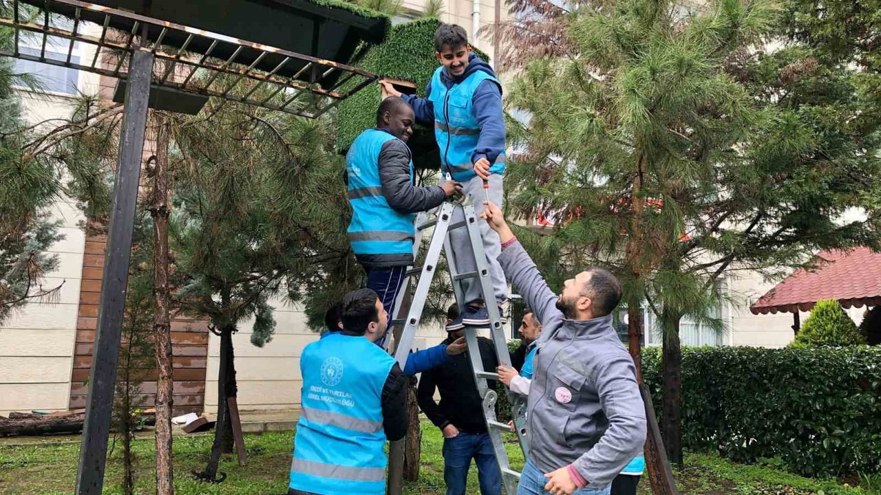 HACI MUSTAFA EFENDİZADE YURT MÜDÜRLÜĞÜ BÜNYESİNDE YÜRÜTÜLEN 'GÖNÜL SARAYI' PROJESİ KAPSAMINDA...