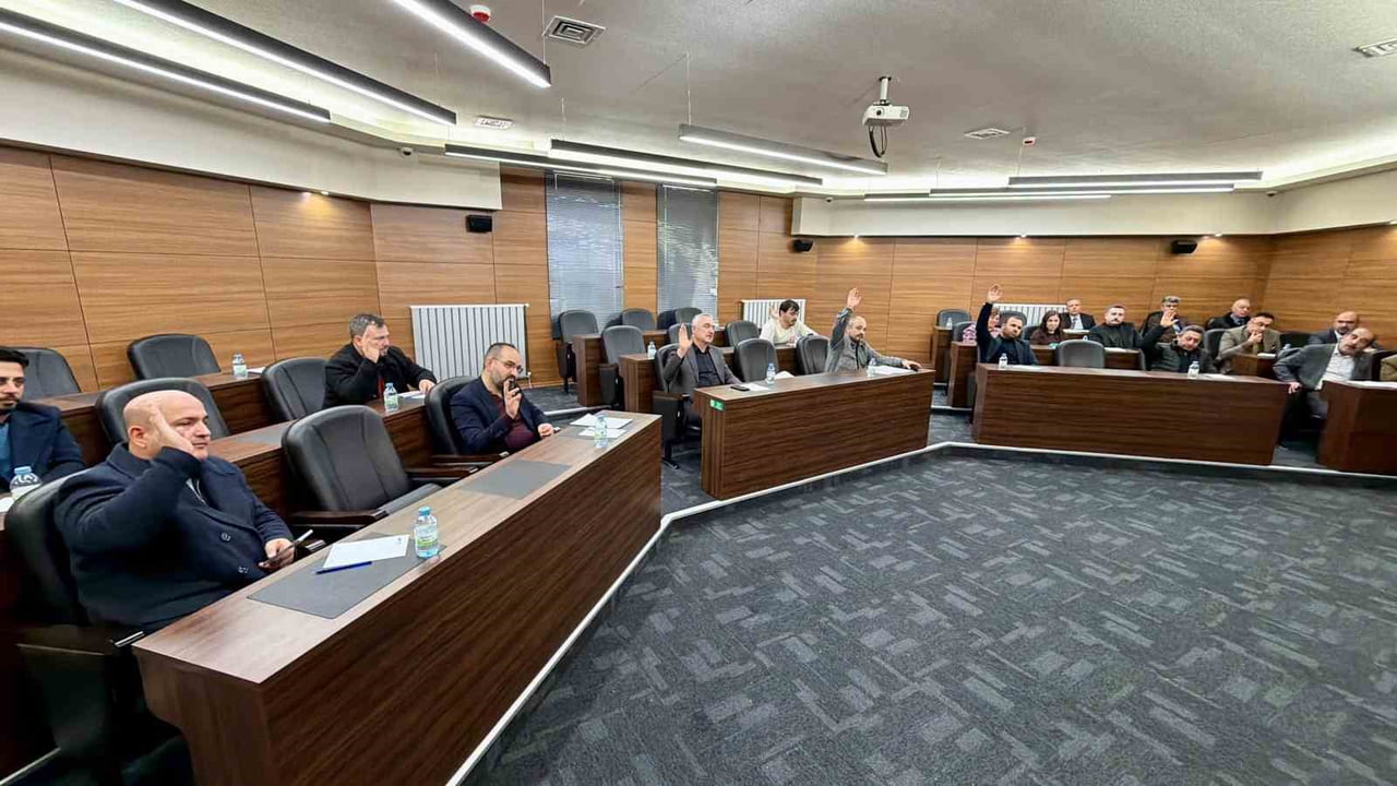 HACILAR BELEDİYESİ OCAK AYI OLAĞAN MECLİS TOPLANTISI, MECLİS ÜYELERİ VE BİRİM MÜDÜRLERİNİN...