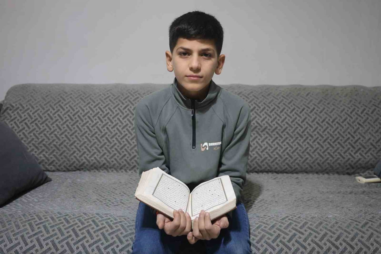 HATAY’DA BİR YILLIK HAFIZLIK EĞİTİMİNİ TAMAMLAYIP HAFIZ OLAN 11 YAŞINDAKİ YUSUF SAMİ ÖZTÜRK...