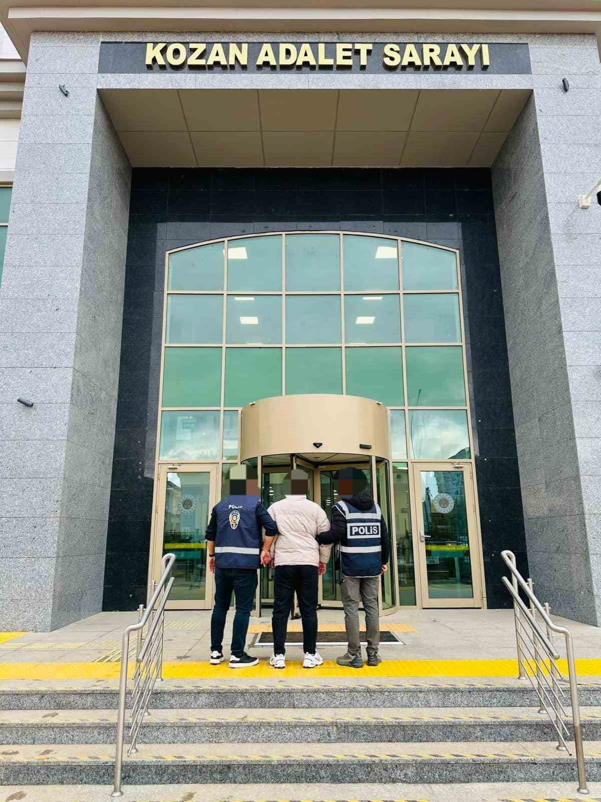 HÜKÜMLÜ KOZAN ADLİYESİNE ÇIKARILMA