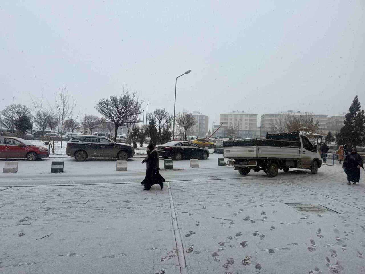IĞDIR’DA KAR YAĞIŞI YENİDEN BAŞLADI