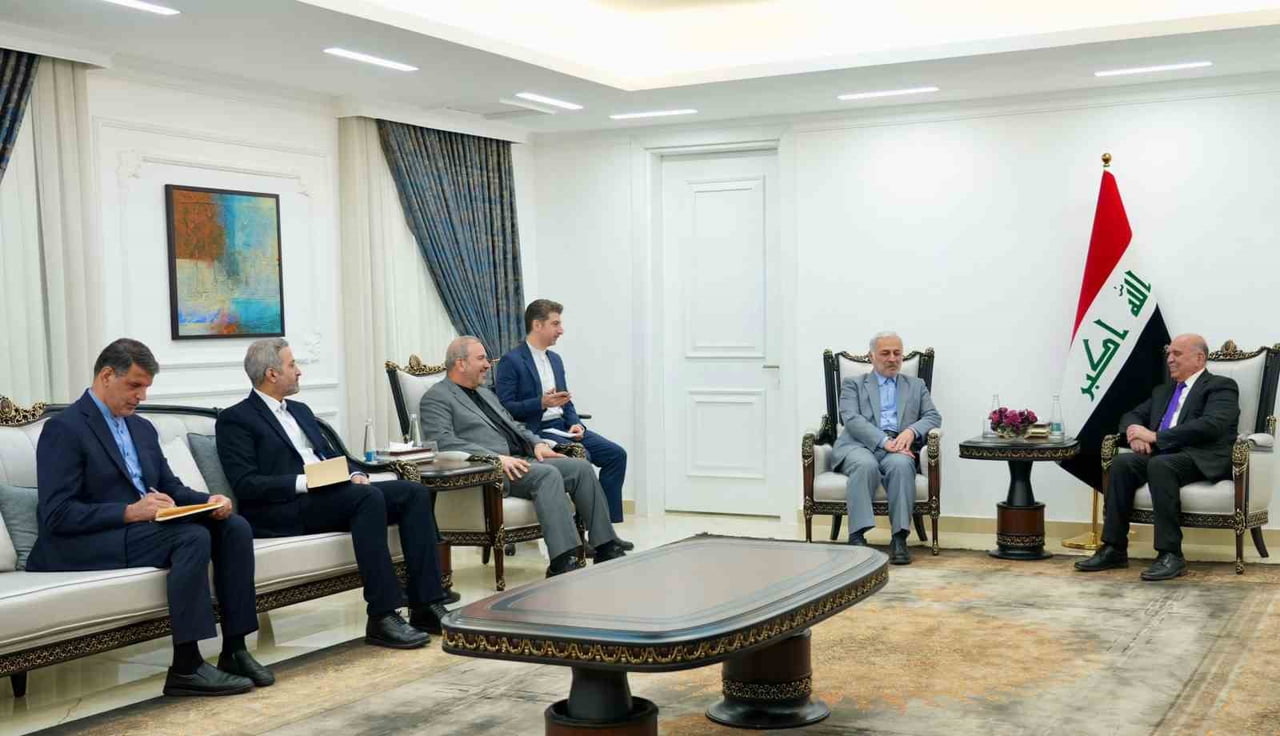 IRAK DIŞİŞLERİ BAKANI HÜSEYİN, İRAN DIŞİŞLERİ BAKAN YARDIMCISI CELALZADE İLE GÖRÜŞTÜ