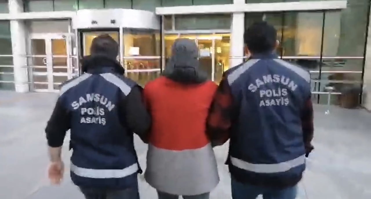 İSTANBUL'DA İŞLEDİĞİ CİNAYETTEN  27 YIL HAPİS CEZASI ALAN G.A., SAMSUN'DA YAKALANARAK CEZAEVİNE...