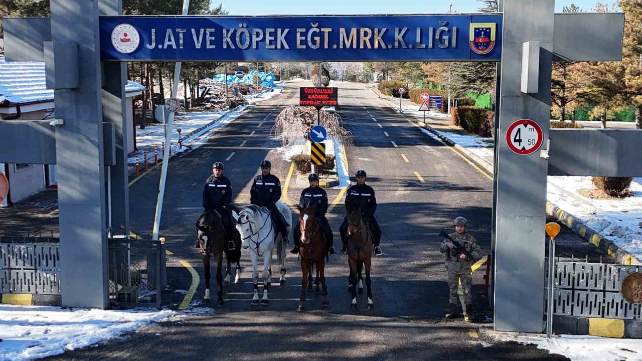 JANDARMA GENEL KOMUTANLIĞI BÜNYESİNDE FAALİYET GÖSTEREN JANDARMA AT VE KÖPEK EĞİTİM MERKEZİ...