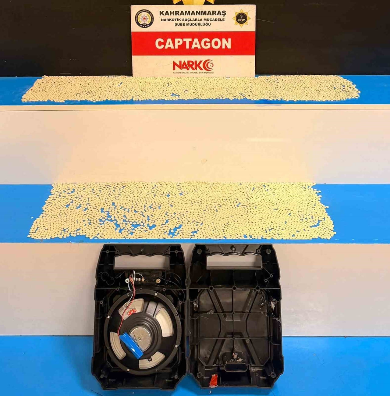 KAHRAMANMARAŞ POLİSİNİN YAPTIĞI ÇALIŞMADA 10 BİN 807  ADET UYUŞTURUCU HAP ELE GEÇİRİLDİ, YAKALANAN...