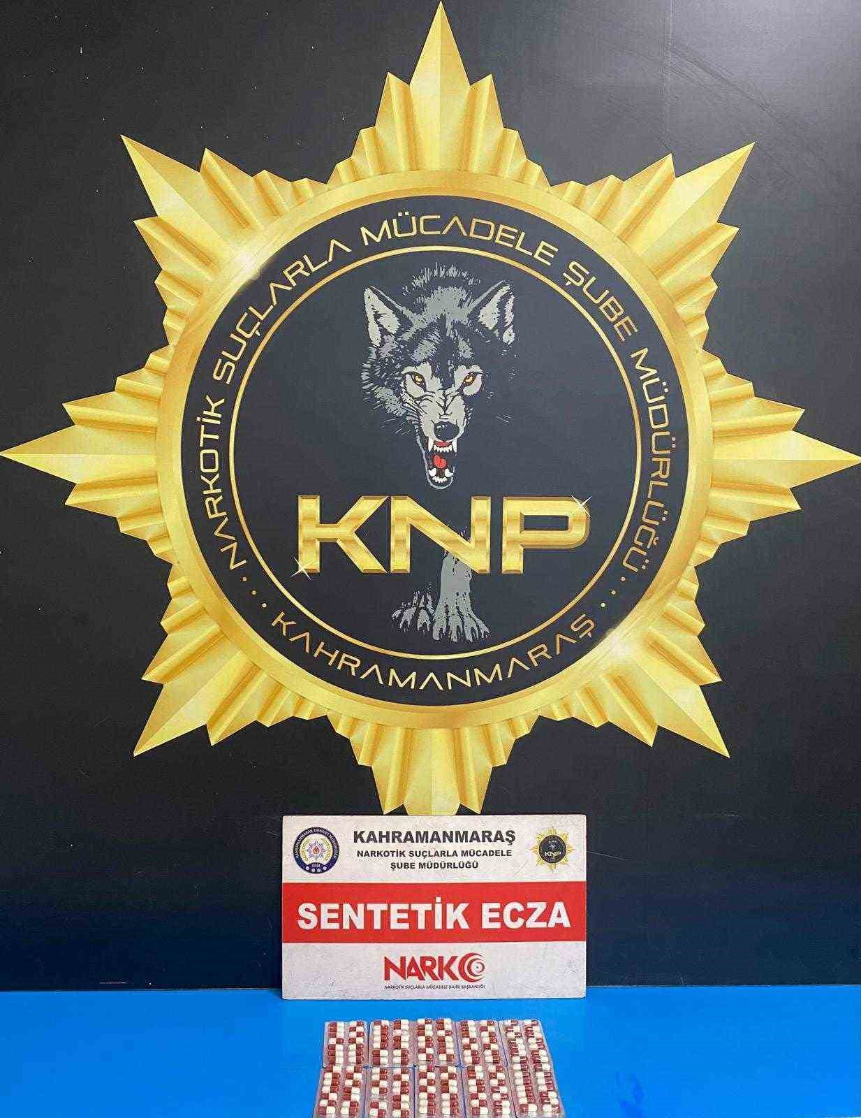 KAHRAMANMARAŞ’TA NARKOTİK EKİPLERİNİN YAPTIĞI ÇALIŞMALARDA 14,14 GRAM ESRAR MADDESİ VE 184 ADET...