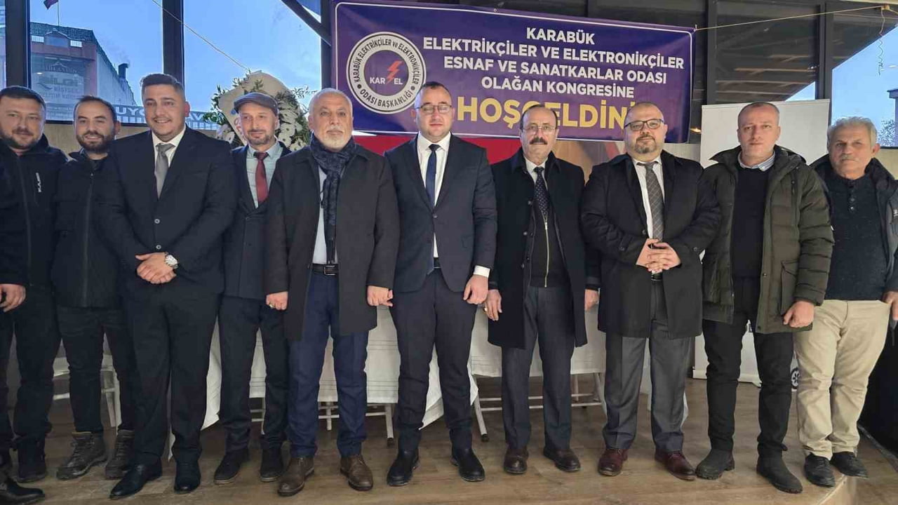KARABÜK ELEKTRİKÇİLER VE ELEKTRONİKÇİLER ESNAF VE SANATKÂRLAR ODASI BAŞKANLIĞI SEÇİMİNDE MEVCUT...
