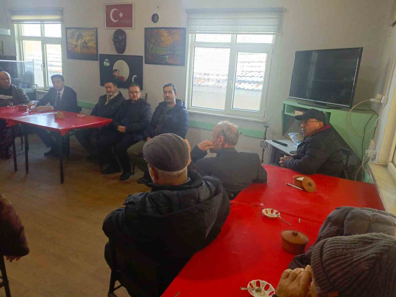 KAYMAKAM KARA’DAN GÜMÜŞDERE KÖYÜ’NE ZİYARET