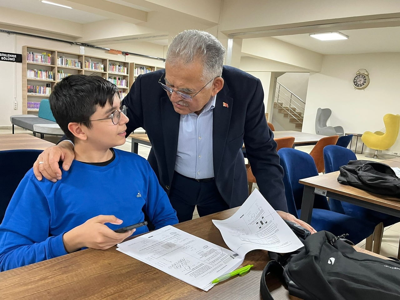 KAYSERİ BÜYÜKŞEHİR BELEDİYE BAŞKANI DR. MEMDUH BÜYÜKKILIÇ, TALAS MEVLANA SOSYAL YAŞAM MERKEZİ’Nİ...
