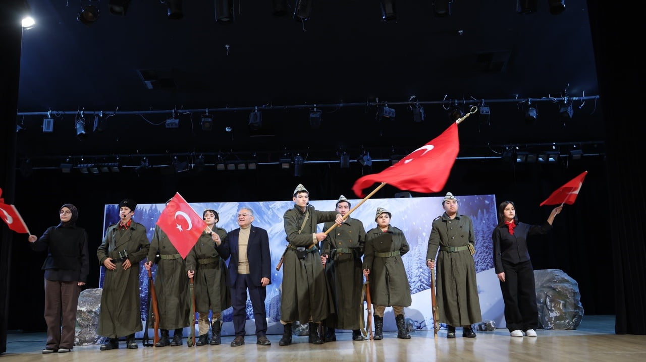 KAYSERİ BÜYÜKŞEHİR BELEDİYESİ GENÇ KAYMEK GENÇLİK MERKEZLERİ TARAFINDAN SARIKAMIŞ HAREKÂTI’NIN...