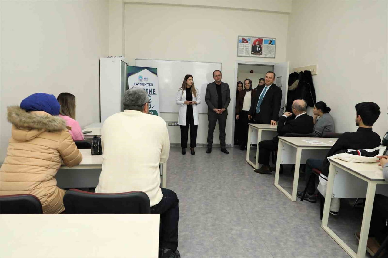 KAYSERİ BÜYÜKŞEHİR BELEDİYESİ KAYMEK SANAT VE MESLEKİ EĞİTİM KURS MERKEZLERİ’NDE VERİLEN ÜCRETSİZ...