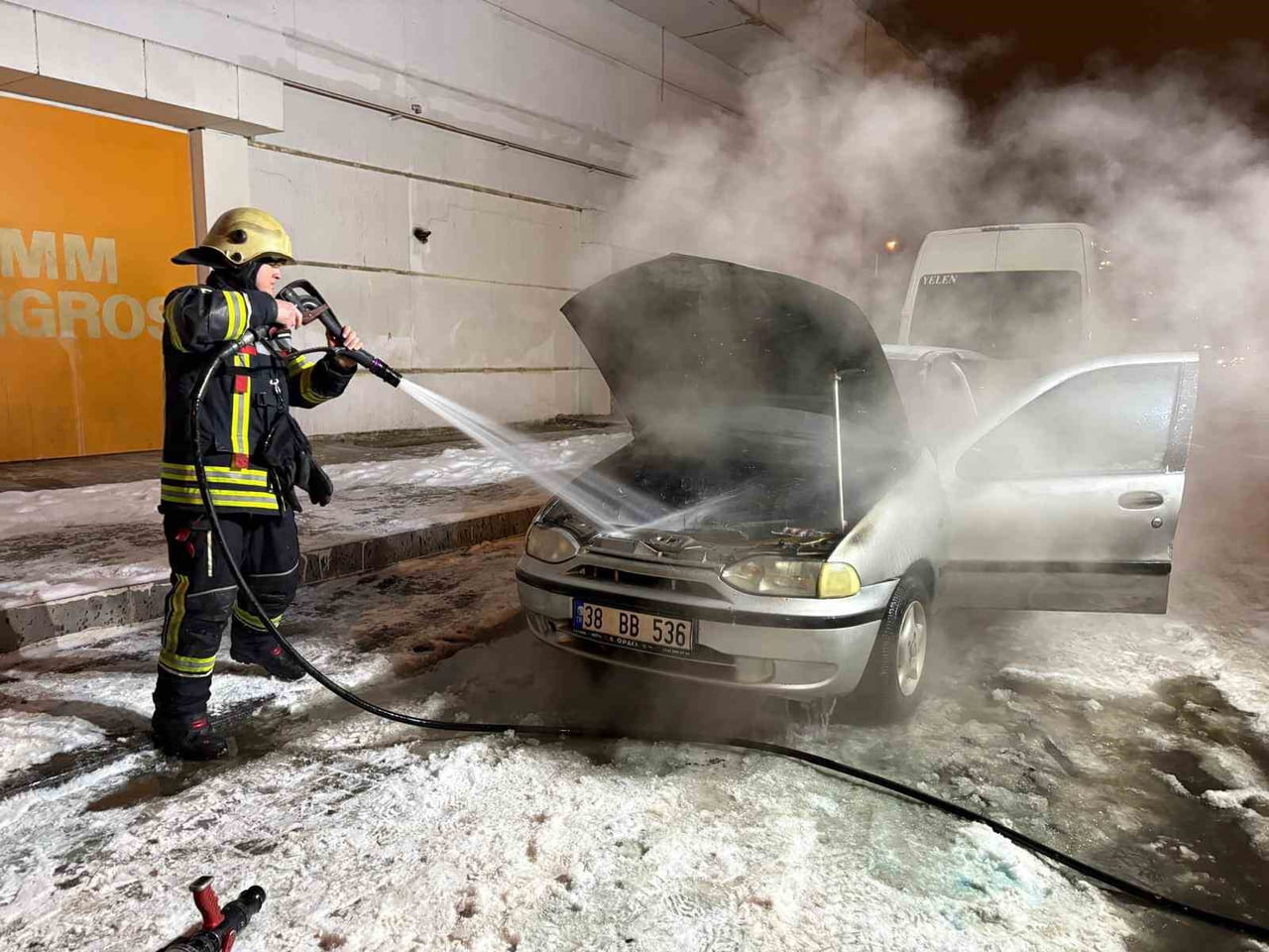 KAYSERİ’NİN KOCASİNAN İLÇESİNDE İDDİAYA GÖRE OTO TAMİRCİSİNDEN TAMİR EDİLDİKTEN SONRA ÇIKARILAN VE...