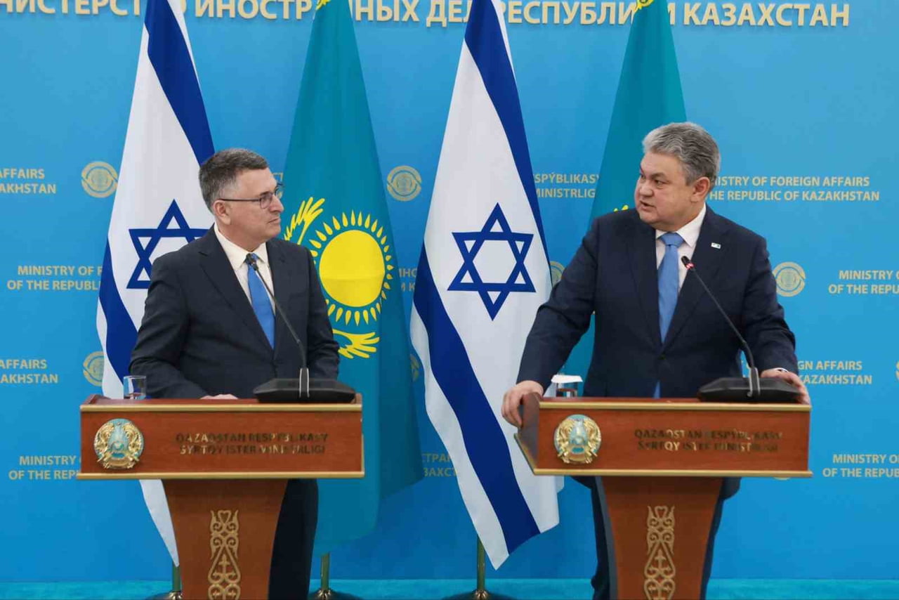 KAZAKİSTAN DIŞİŞLERİ BAKANI YERMEK KOŞERBAYEV, RESMİ ZİYARET İÇİN KAZAKİSTAN'IN BAŞKENTİ ASTANA'YA...