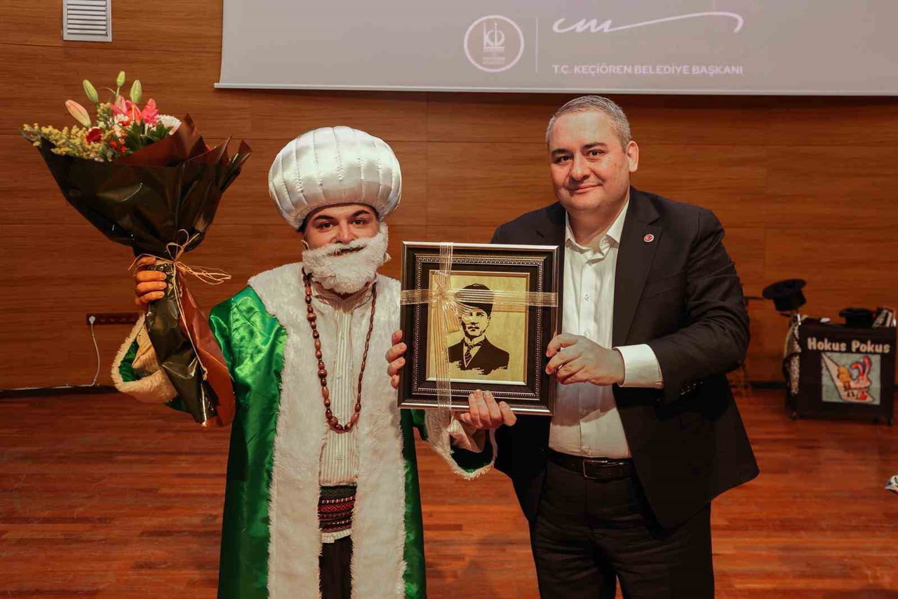 KEÇİÖREN BELEDİYESİ ŞEHİR TİYATROLARI TARAFINDAN ARA TATİLE ÖZEL OLARAK NEŞET ERTAŞ SANAT VE...