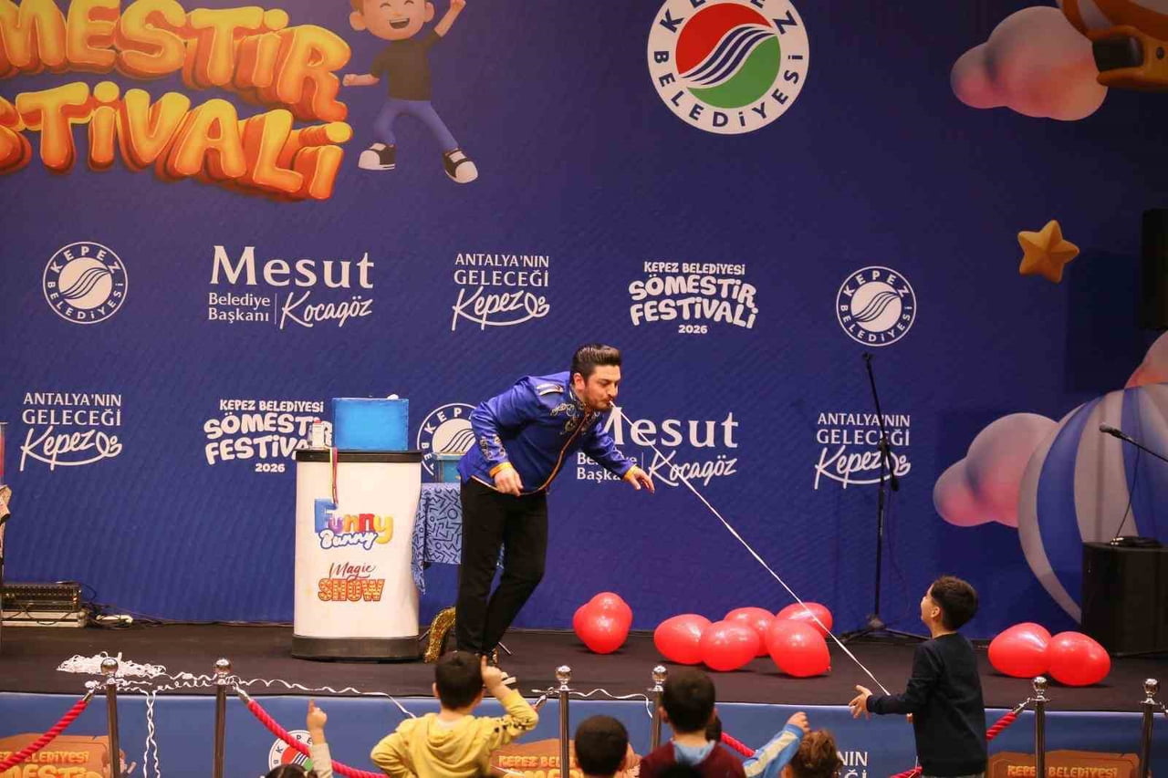 KEPEZ BELEDİYE BAŞKANI MESUT KOCAGÖZ'ÜN ÖĞRENCİLERE YARIYIL HEDİYESİ SÖMESTİR FESTİVALİ, MİMAR...