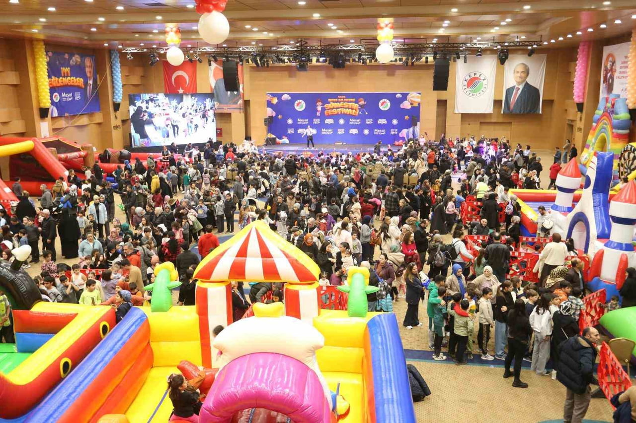 KEPEZ BELEDİYESİ’NİN YARIYIL TATİLİNE GİREN ÇOCUKLAR İÇİN DÜZENLEDİĞİ SÖMESTİR FESTİVALİ, DOPDOLU...