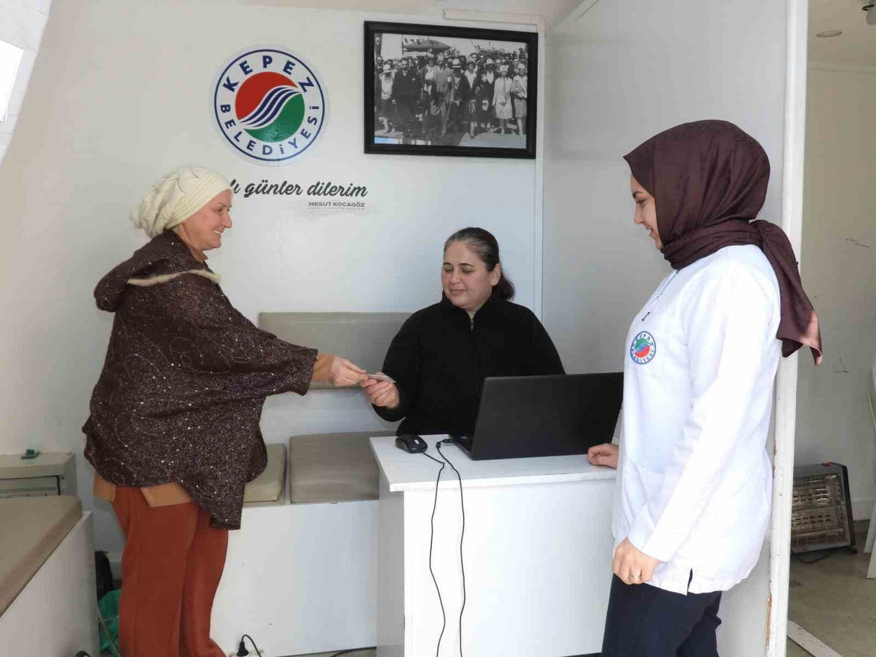 KEPEZ BELEDİYESİ SAĞLIK MERKEZİ’NİN MOBİL SAĞLIK TIRI, 2025 YILINDA MAHALLE MAHALLE, İLÇE İLÇE...