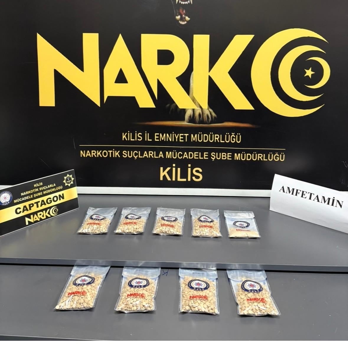 KİLİS CUMHURİYET BAŞSAVCILIĞI KOORDİNESİNDE NARKOTİK SUÇLARLA MÜCADELE ŞUBE MÜDÜRLÜĞÜ EKİPLERİNCE...