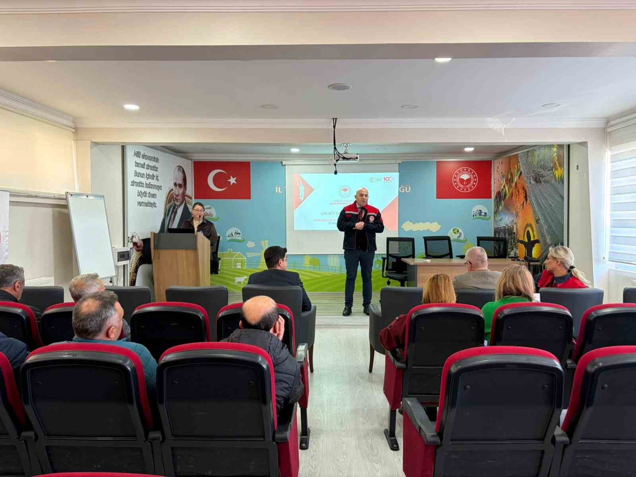 KIRKLARELİ TARIM VE ORMAN İL MÜDÜRÜ GÖKHAN KARACA BAŞKANLIĞINDA GERÇEKLEŞEN TOPLANTIYA, TOPLUMSAL...