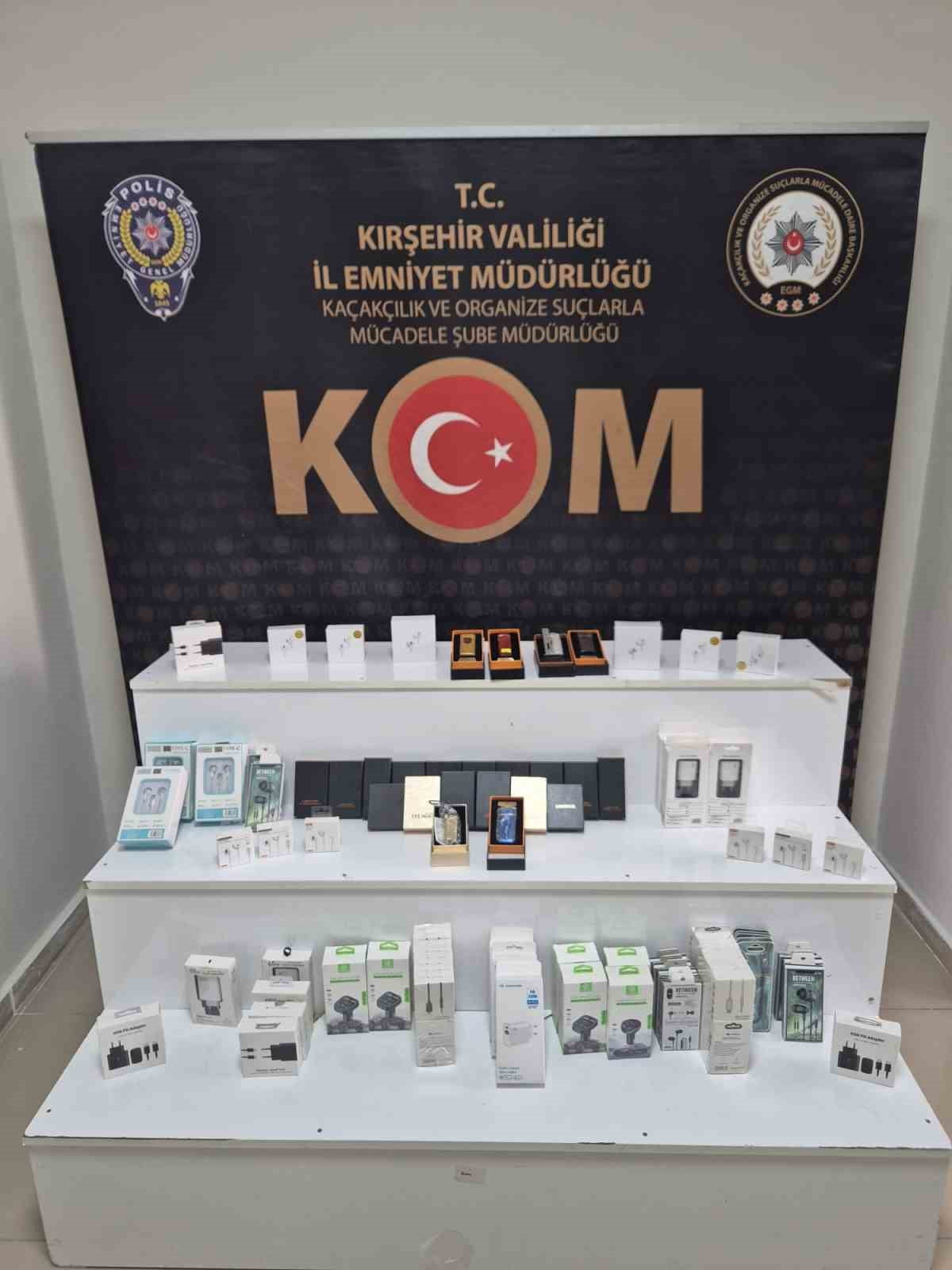 KIRŞEHİR'DE DÜZENLENEN KAÇAKÇILIK OPERASYONUNDA İKİ KİŞİ HAKKINDA ADLİ İŞLEM...