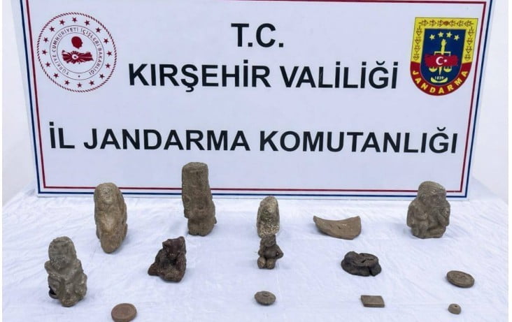 KIRŞEHİR İL JANDARMA KOMUTANLIĞI TARAFINDAN TARİHİ VE KÜLTÜREL DEĞERLERİN KORUNMASI, KAÇAK KAZI VE...