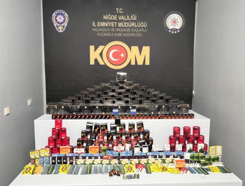 KOM ŞUBE MÜDÜRLÜĞÜ EKİPLERİNCE KAÇAKÇILIĞIN ÖNLENMESİ, TOPLUM DÜZENİNİN KORUNMASI, VERGİ KABININ...