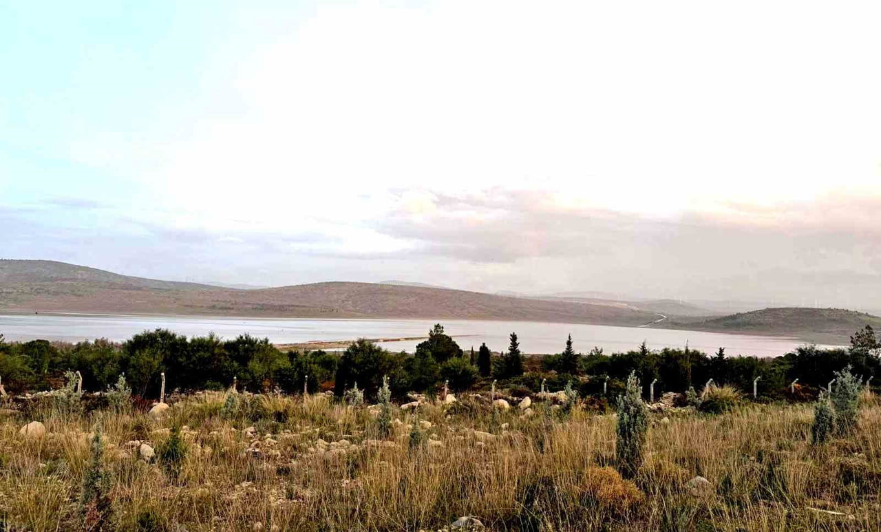 KUTLU AKTAŞ BARAJI'NDA SU SEVİYESİ YÜKSELMEYE BAŞLADI