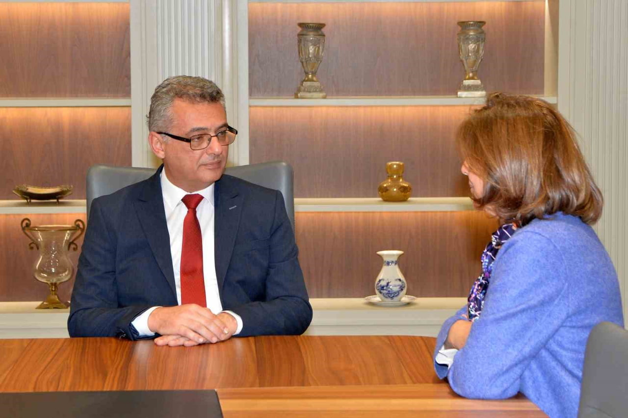 KUZEY KIBRIS TÜRK CUMHURİYETİ (KKTC) CUMHURBAŞKANI TUFAN ERHÜRMAN, LEFKOŞA’DA BİRLEŞMİŞ MİLLETLER...