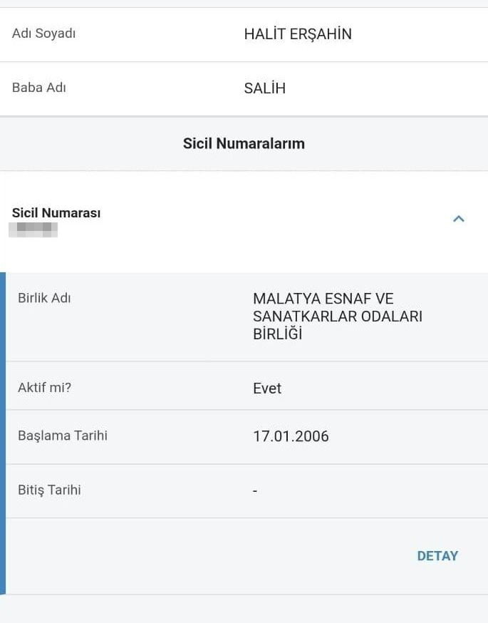 MALATYA ŞOFÖRLER VE OTOMOBİLCİLER ESNAF ODASI SEÇİMLERİYLE İLGİLİ DÜZELTME AÇIKLAMASI