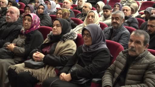 Mardin'de evlilikte 25 yılını tamamlayan 47 çift için umre kura çekimi yapıldı