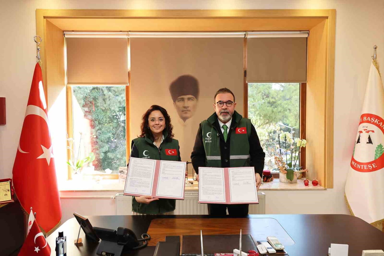 MENTEŞE BELEDİYESİ VE YEŞİLAY’DAN BAĞIMLILIKLA MÜCADELEDE GÜÇ BİRLİĞİ