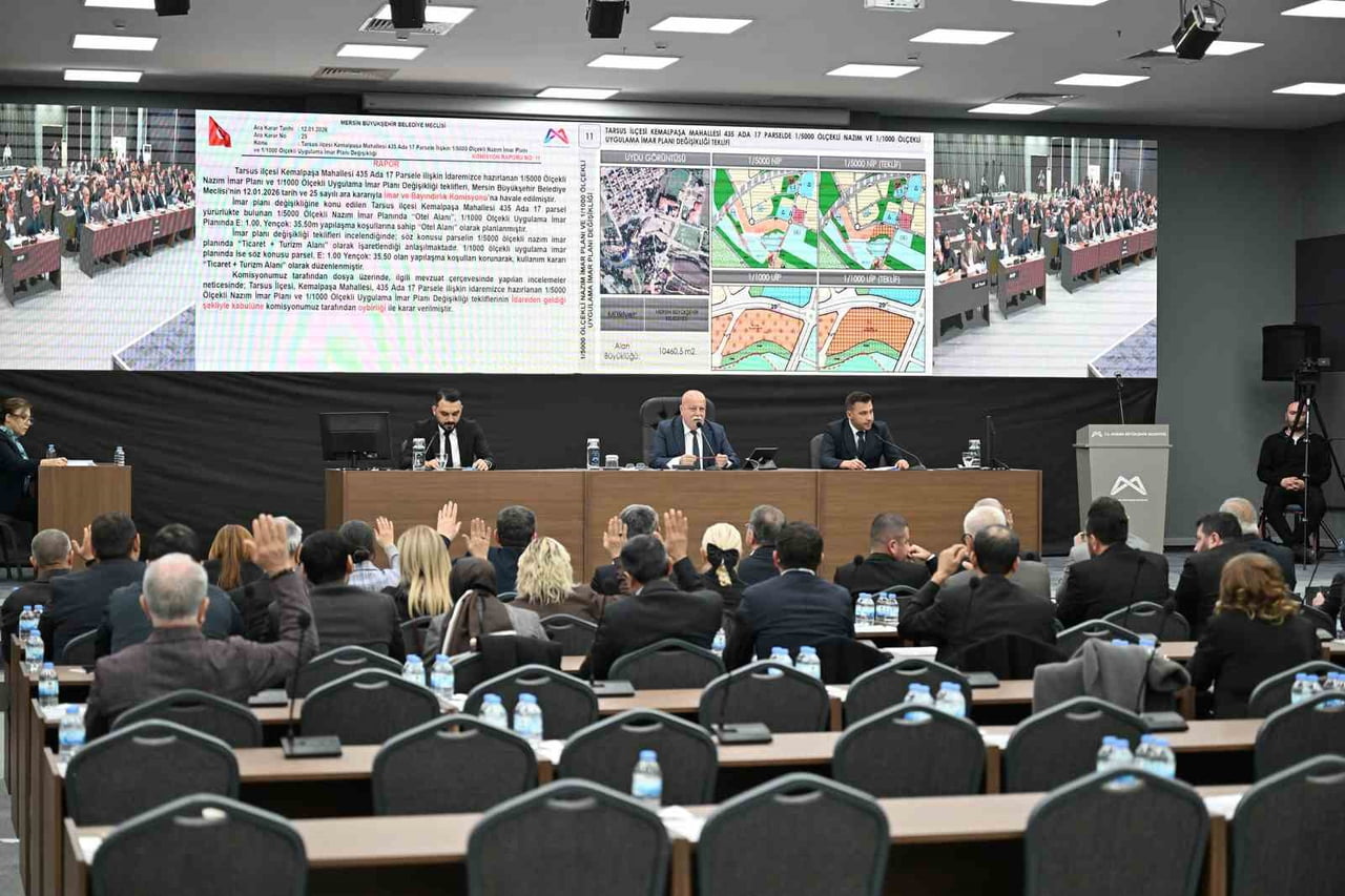 MERSİN BÜYÜKŞEHİR BELEDİYE MECLİSİ’NİN 2026 YILI OCAK AYI 2. BİRLEŞİMİNDE, 39 GÜNDEM MADDESİ...