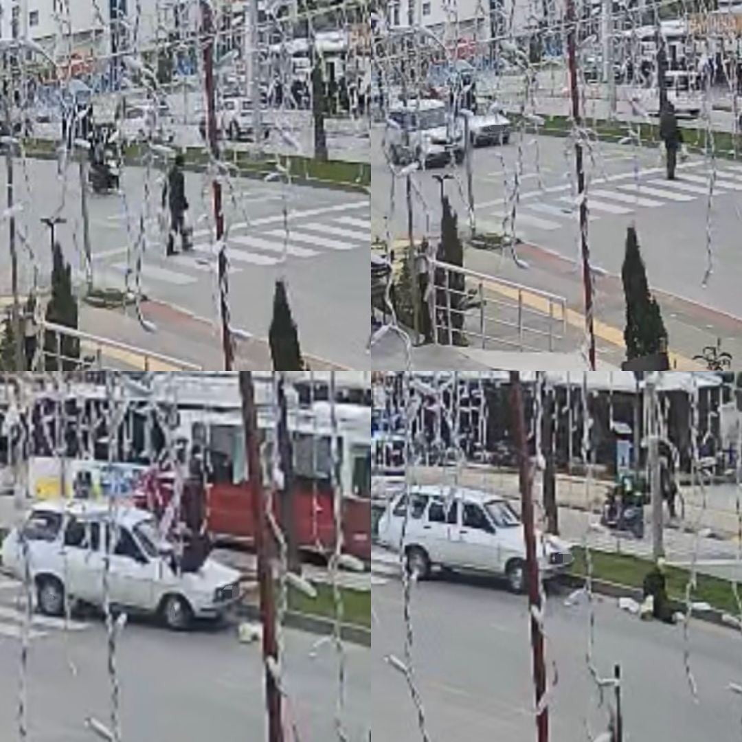 MERSİN’DE YAYA GEÇİDİNDE MEYDANA GELEN KAZADA, BİR OTOMOBİLİN ÇARPTIĞI YAYA HAFİF YARALANIRKEN...