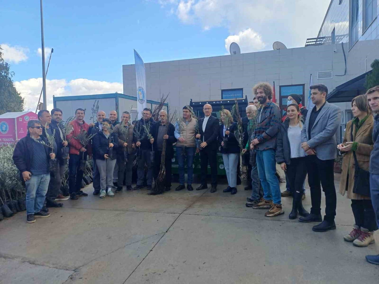 MUĞLA'NIN DATÇA İLÇESİNDE TARIMSAL DESTEKLERE YÖNELİK GERÇEKLEŞTİRİLEN UYGULAMA KAPSAMINDA MUĞLA...