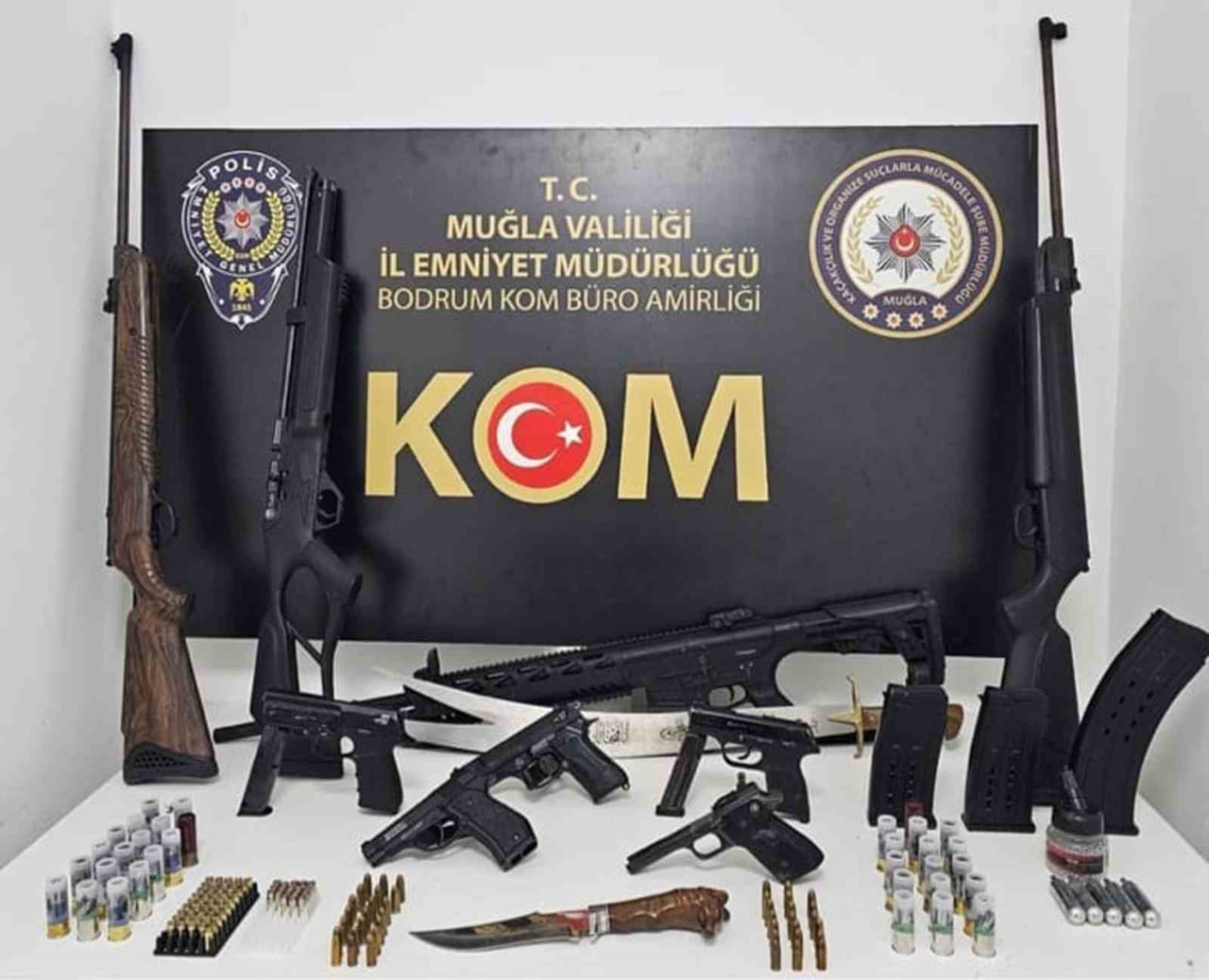 MUĞLA İL EMNİYET MÜDÜRLÜĞÜ EKİPLERİ TARAFINDAN 2025 YILINDA GERÇEKLEŞTİRİLEN OPERASYONLARDA ÇOK...