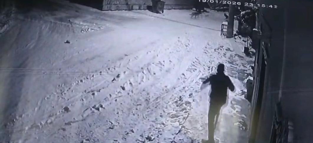 NEVŞEHİR’İN ACIGÖL İLÇESİNDE BAHÇESİNE GİREN KURTLARI GÜVENLİK KAMERASINDAN FARK EDEN BİR...