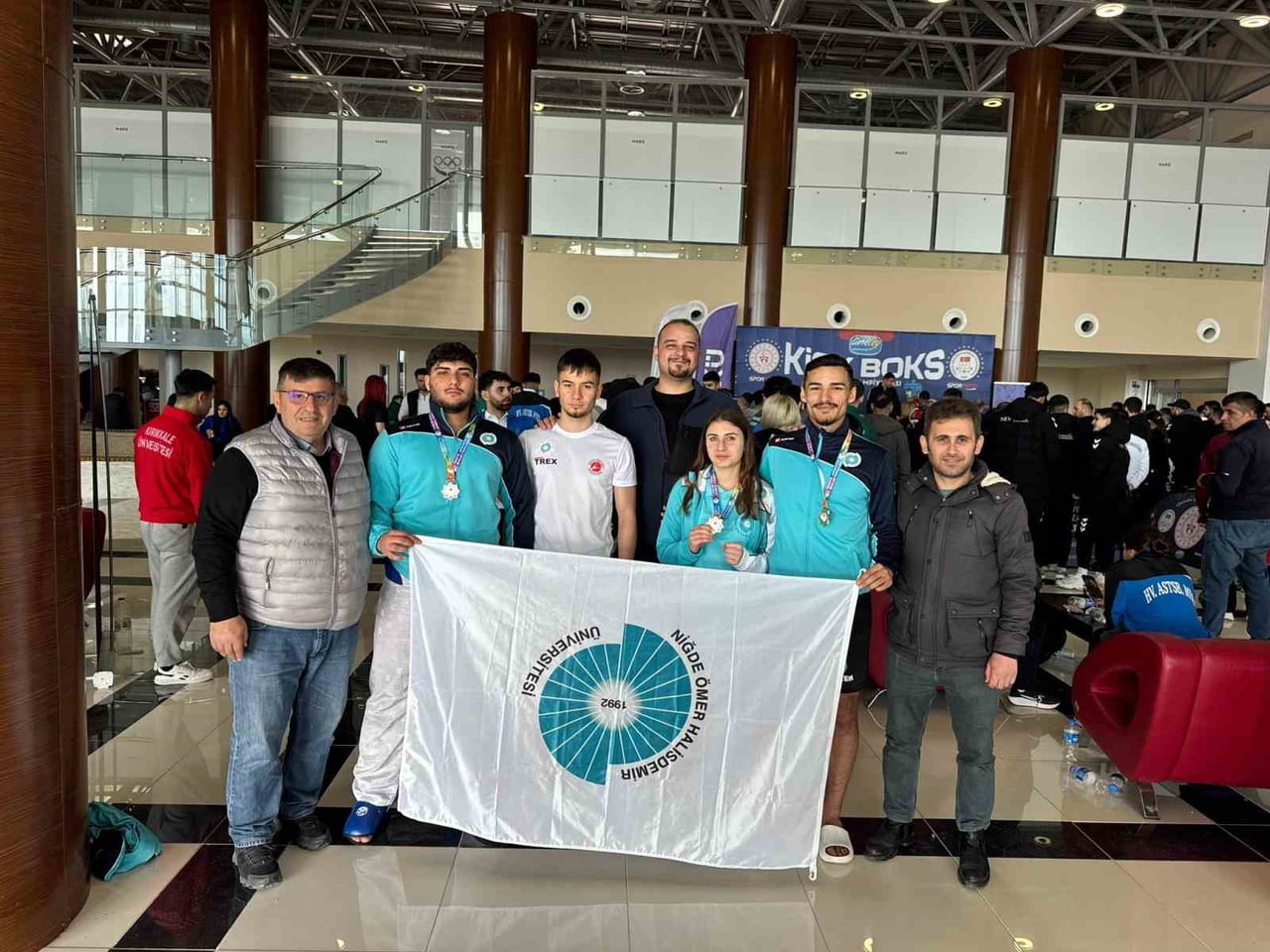 NİĞDE ÖMER HALİSDEMİR ÜNİVERSİTESİ SPORCULARI, ÜNİVERSİTELERARASI KİCK BOKS TÜRKİYE...