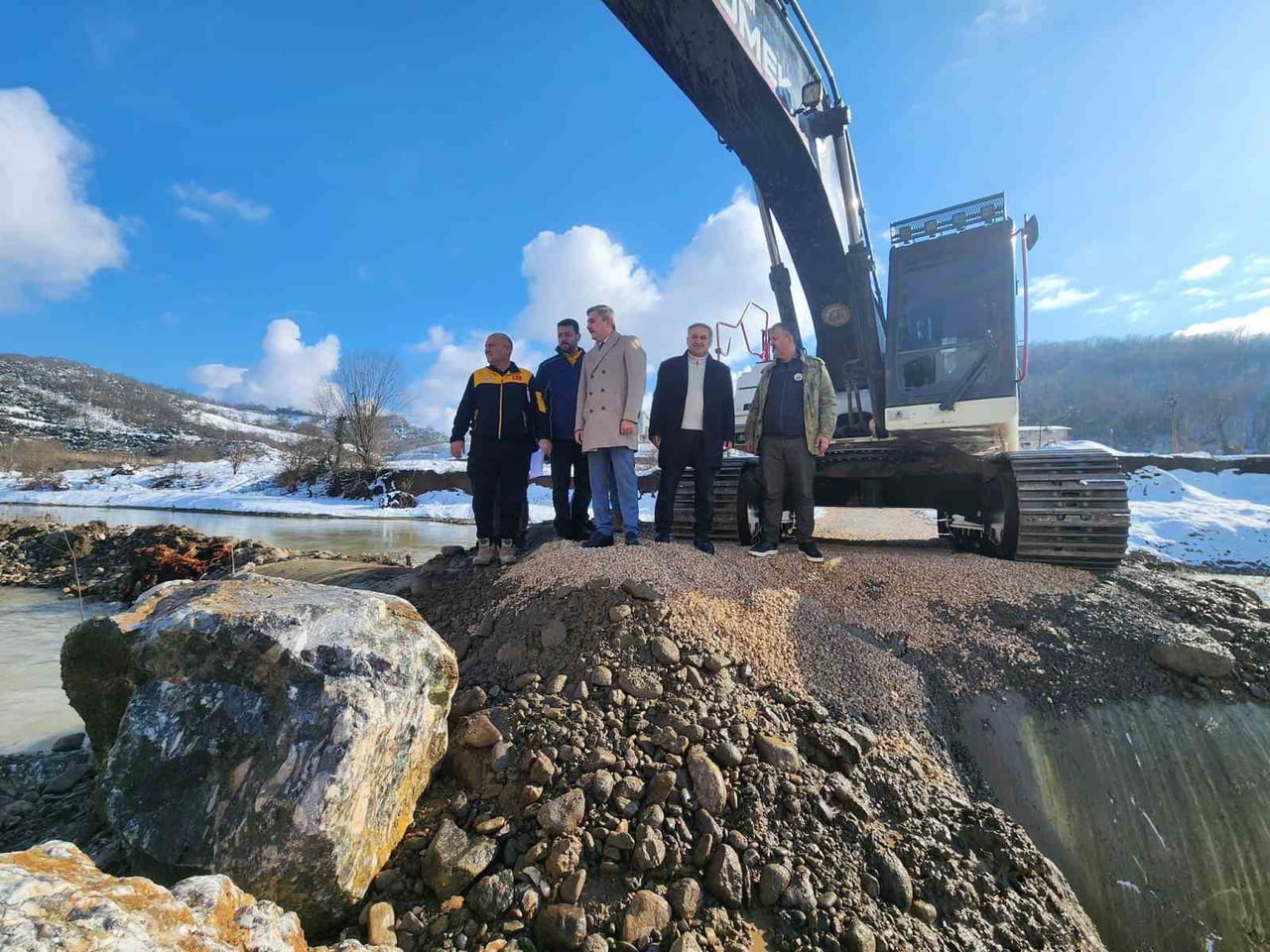 NUHLAR KÖYÜ’NDE GEÇİCİ KÖPRÜ ÇALIŞMALARI KAPSAMINDA YÜRÜTÜLEN UYGULAMALAR, İL ÖZEL İDARESİ GENEL...