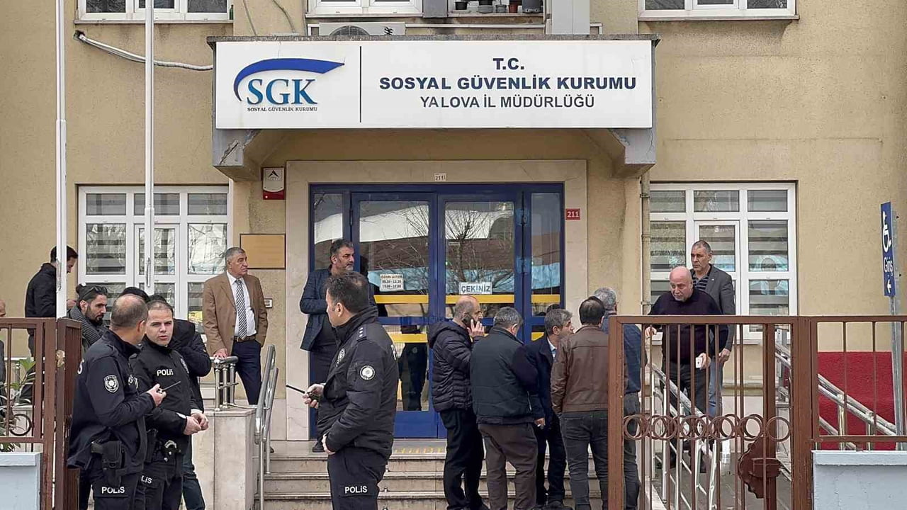 OLAY SGK İL MÜDÜRLÜĞÜ BİNASINDA YAŞANDI