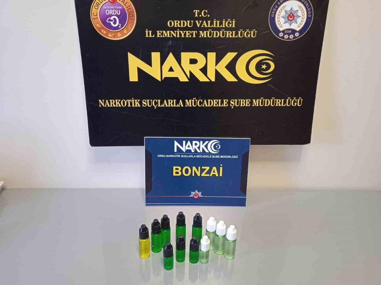 ORDU'DA POLİS EKİPLERİ TARAFINDAN UYUŞTURUCU İLE MÜCADELE KAPSAMINDA YÜRÜTÜLEN ÇALIŞMALARDA...