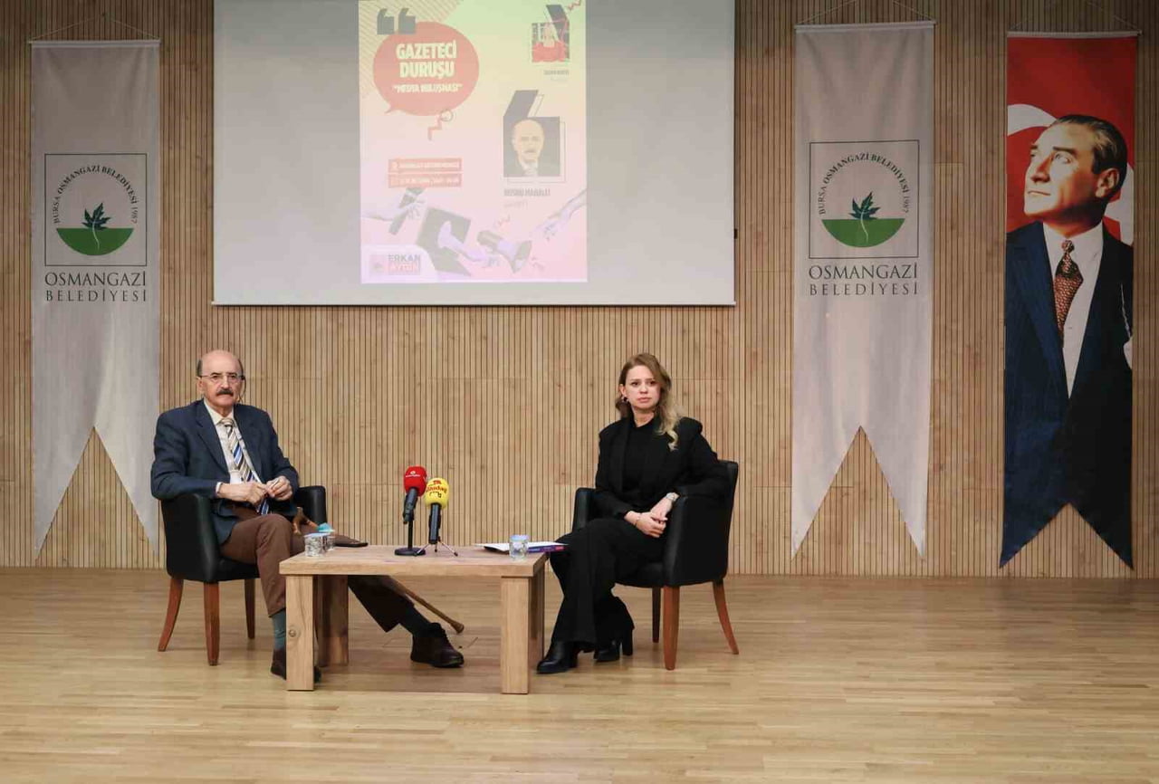 OSMANGAZİ BELEDİYESİ TARAFINDAN DÜZENLENEN MEDYA BULUŞMALARI PROGRAMININ BU HAFTAKİ KONUĞU USTA...