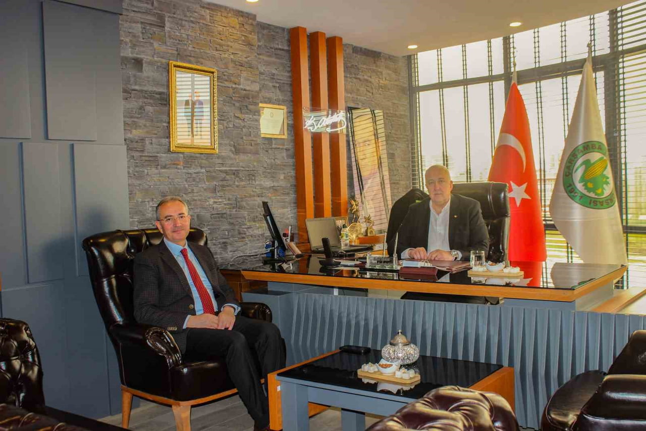 OTURAN ÇARŞAMBA TİCARET BORSASI (ÇTB) YÖNETİM KURULU BAŞKANI KAZIM YILMAZ