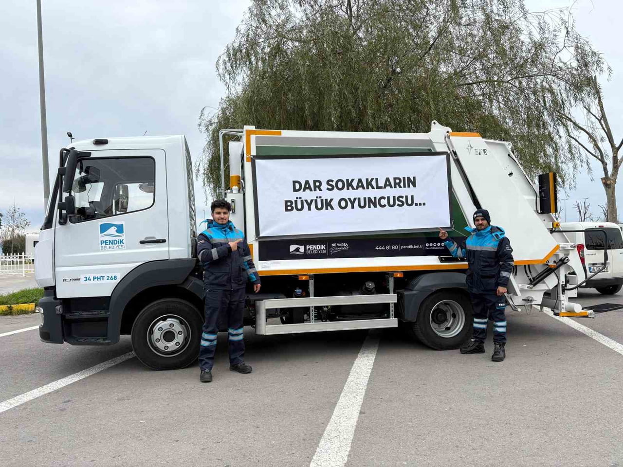 PENDİK’TE BELEDİYE FİLOSUNA KATTIĞI YENİ TEMİZLİK ARAÇLARINI FARKINDALIK ODAKLI ÖZEL BİR...