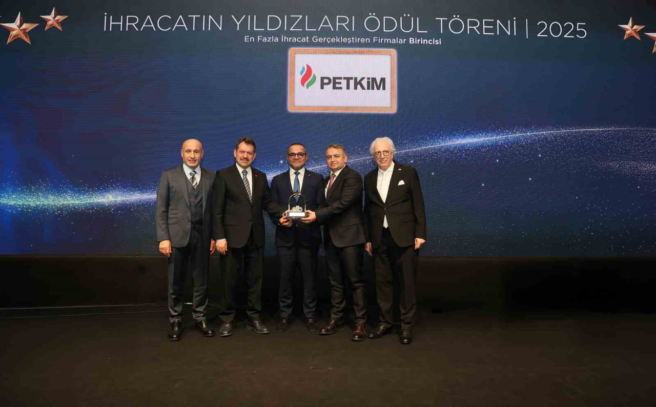 PETKİM, EGE İHRACATÇI BİRLİKLERİ’NİN ‘İHRACATIN YILDIZLARI 2025’ LİSTESİNDE HEM GENEL SIRALAMADA...