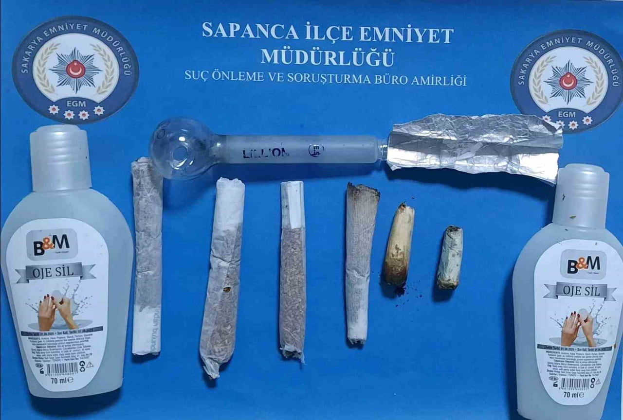 SAKARYA’NIN SAPANCA İLÇESİNDE UYUŞTURUCU MADDE TİCARETİNE VE KULLANIMINA YÖNELİK EMNİYET...