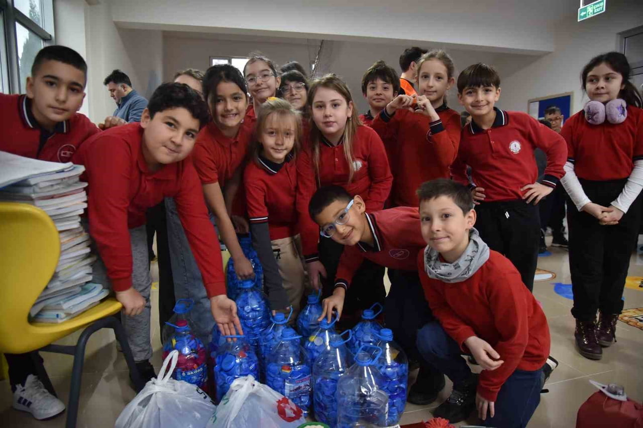 SAMSUN ATAKUM BELEDİYESİ, SIFIR ATIK ÇALIŞMALARI KAPSAMINDA ÖĞRENCİLERE YÖNELİK FARKINDALIK...