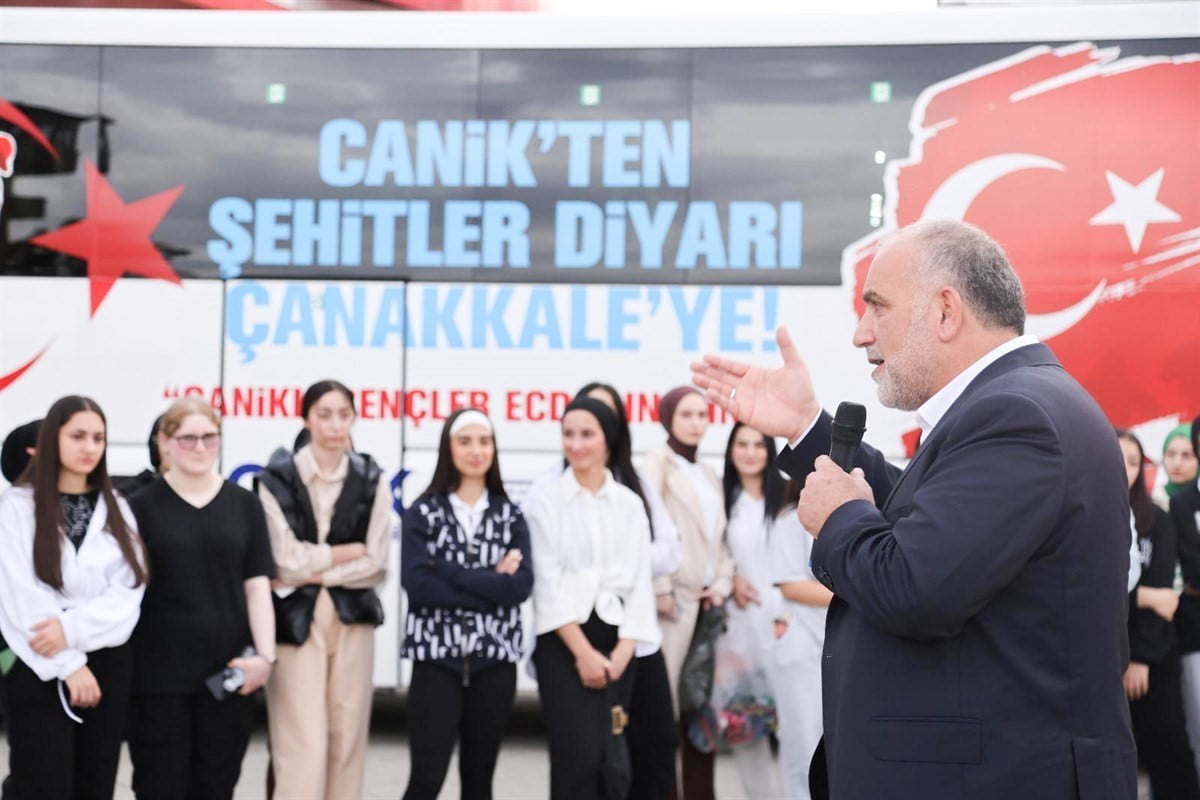 SAMSUN’UN CANİK BELEDİYE BAŞKANI İBRAHİM SANDIKÇI, 'CANİKLİ GENÇLER ECDADIN İZİNDE' PROJESİYLE 12....